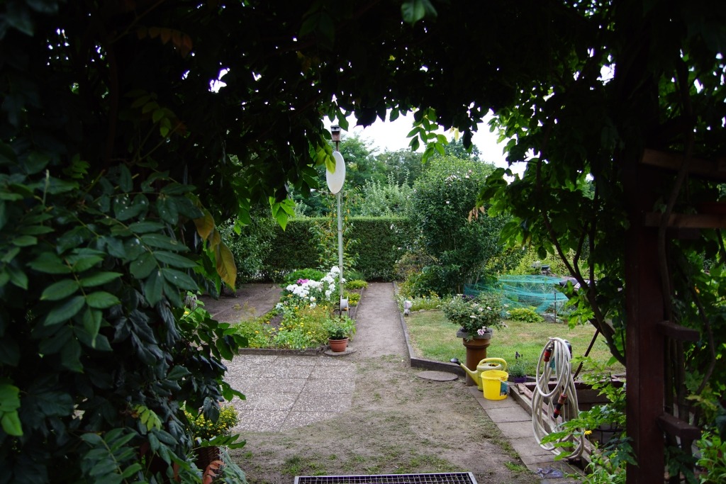 Alter Grillplatz vor der ersten Neugestaltung im Sommer 2021