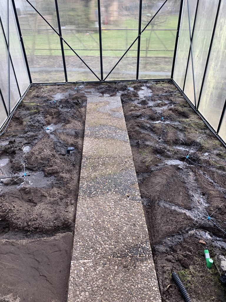 Erster Testlauf nach Fertigstellung