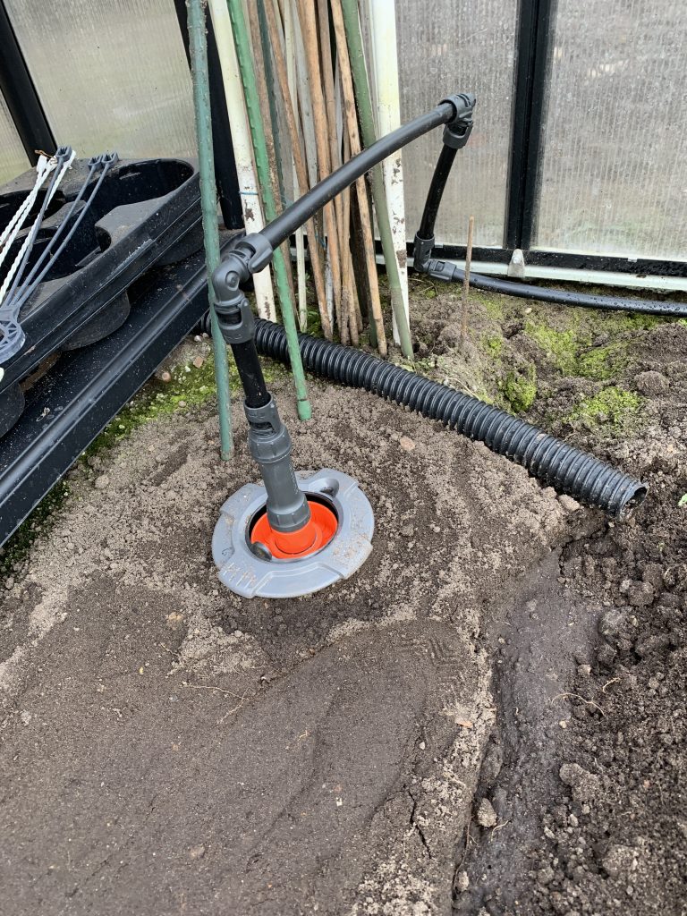 Wassersteckdose mit Druckminderer