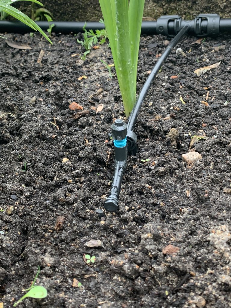 360°-Sprühdüse für eine flächendeckende Bewässerung