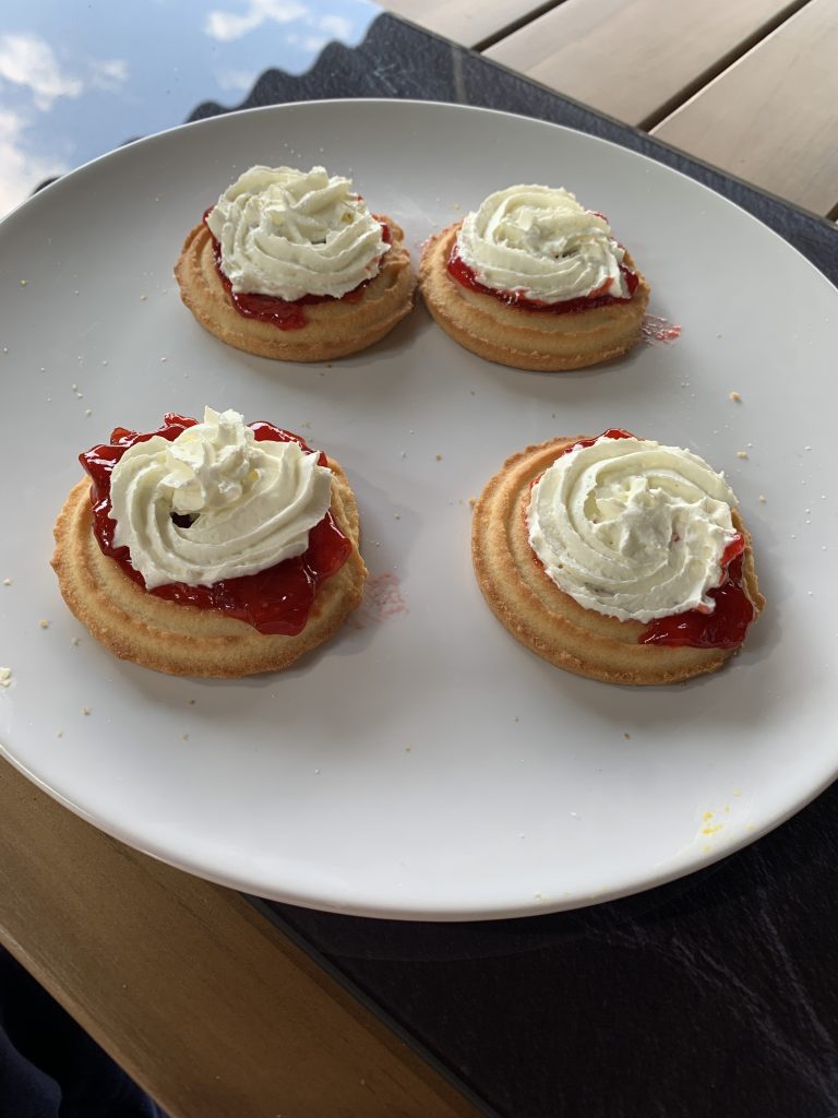 Kleiner, schmackhafter Snack für zwischendurch